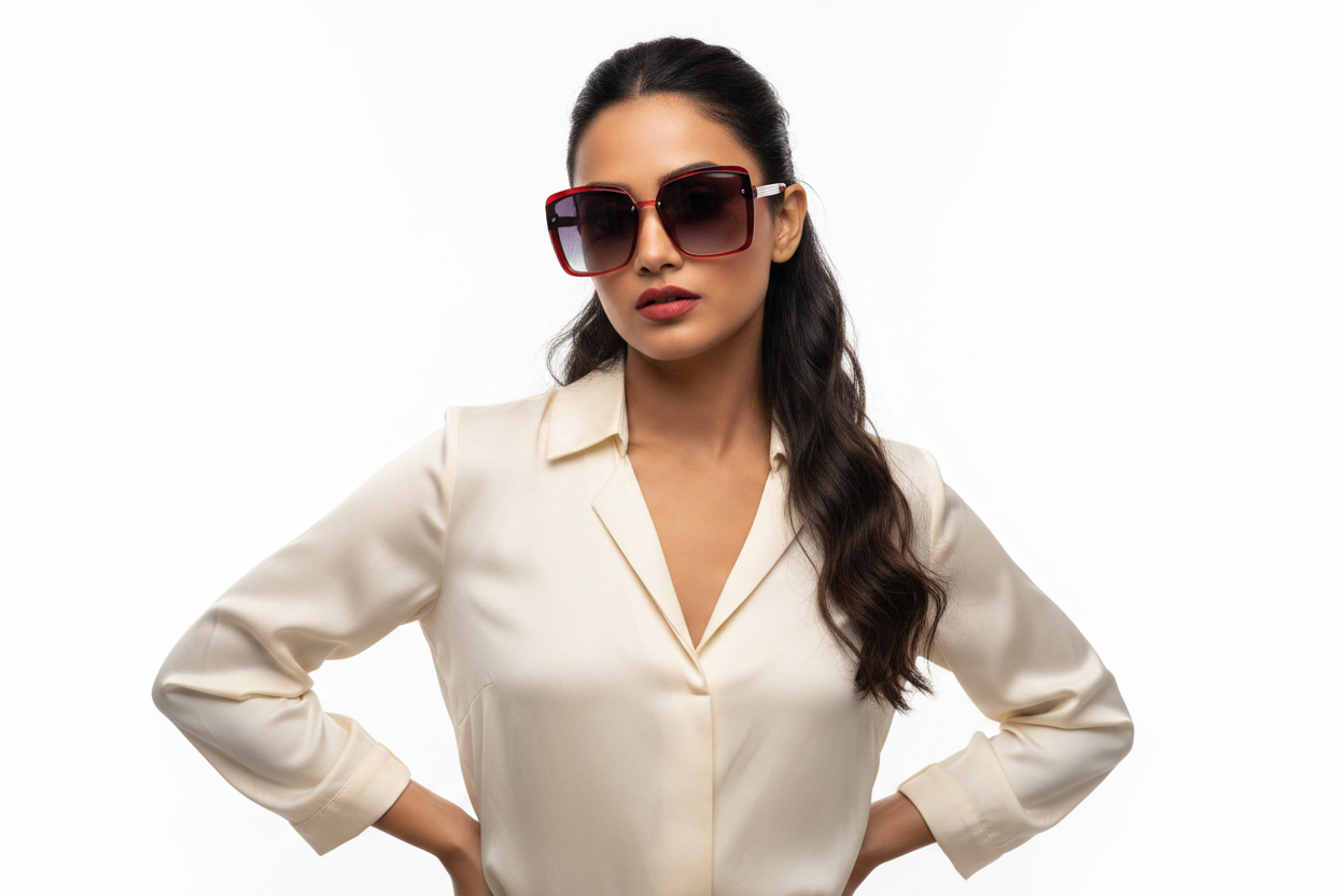 Q227. Celebrity stylish sunglasses UV400 Retina protected cooling glass