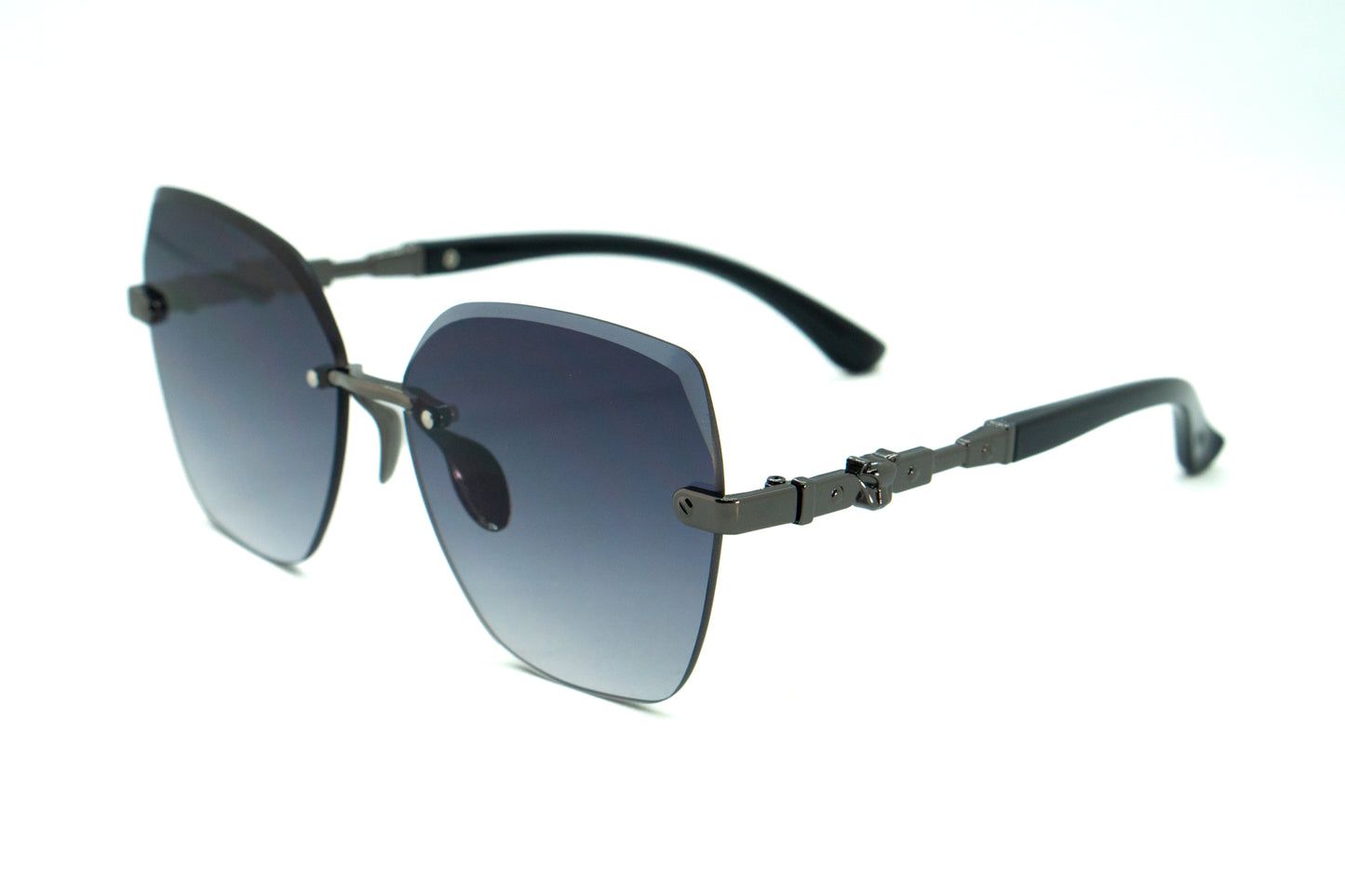 334. Celebrity Rimless diamond cut UV400 Retina protected cooling glass