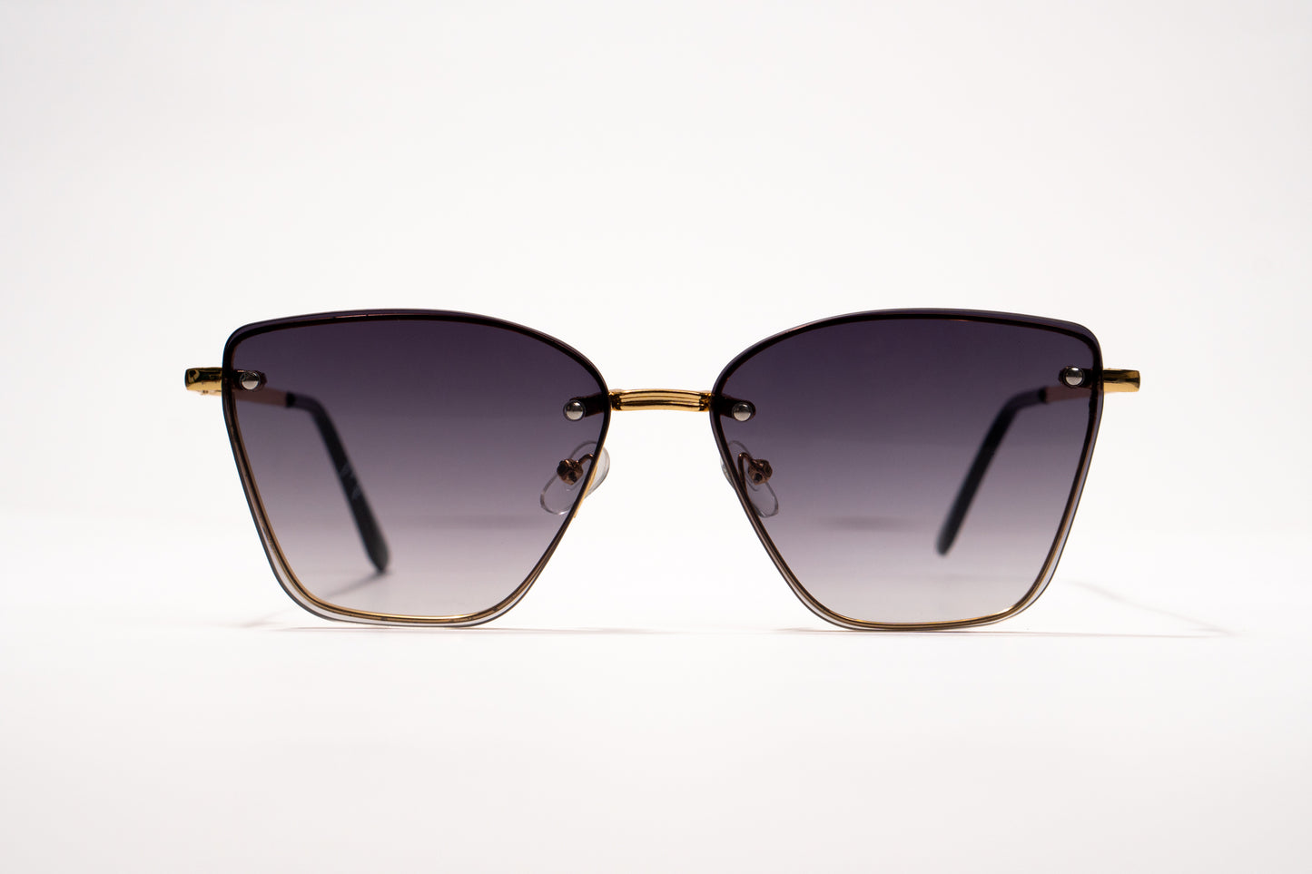 514. Celebrity metal body Rimless UV400 Retina protected cooling glass