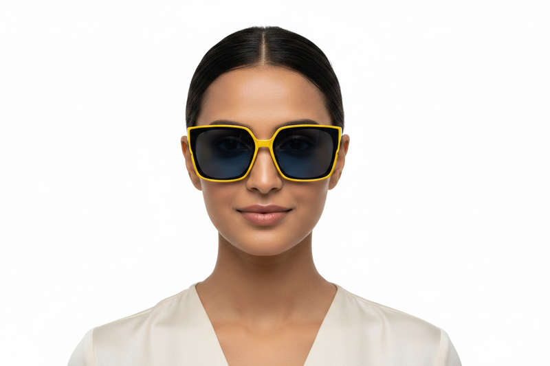 Q346. Celebrity stylish sunglasses UV400 Retina protected cooling glass