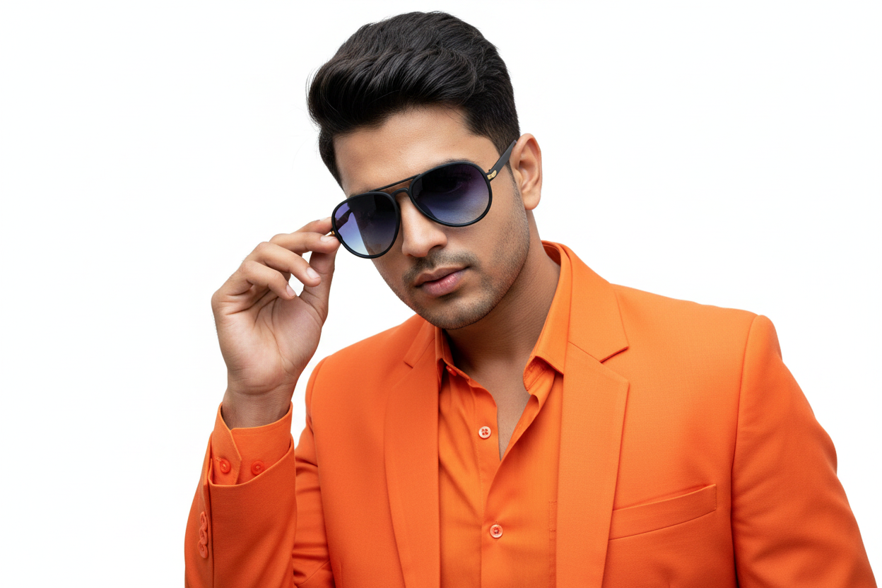 K232. Men’s aviator Celebrity sunglass UV400 Retina protected cooling glass