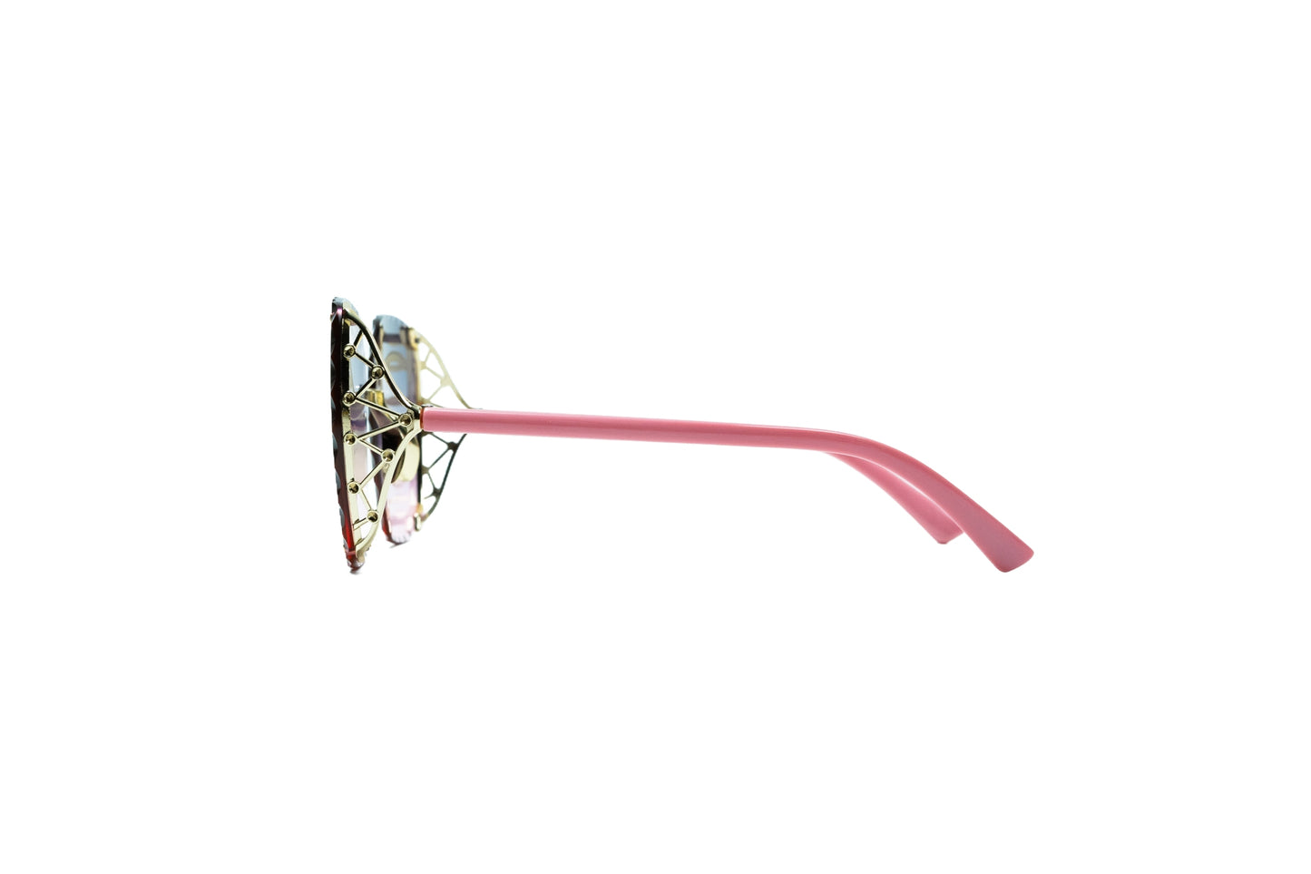 Q258. Premium rimless sunglass UV400 Retina protected cooling glass
