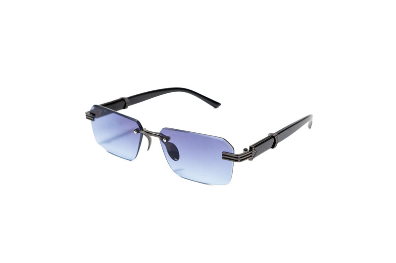 978. Unisex Rimless sunglass UV400 Retina protected cooling glass