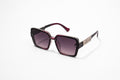 519.Square purple Celebrity UV400 Retina protected cooling glass