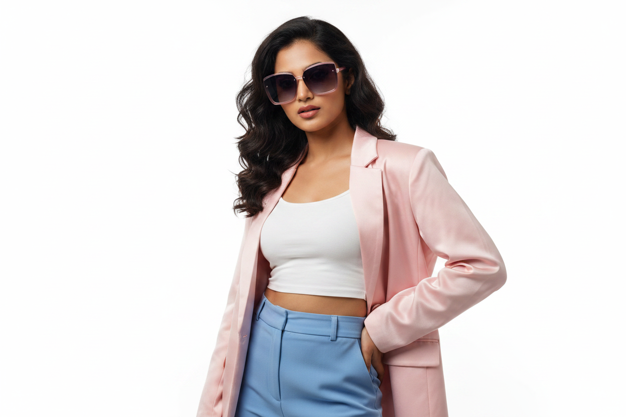 Q229. Celebrity stylish sunglasses UV400 Retina protected cooling glass