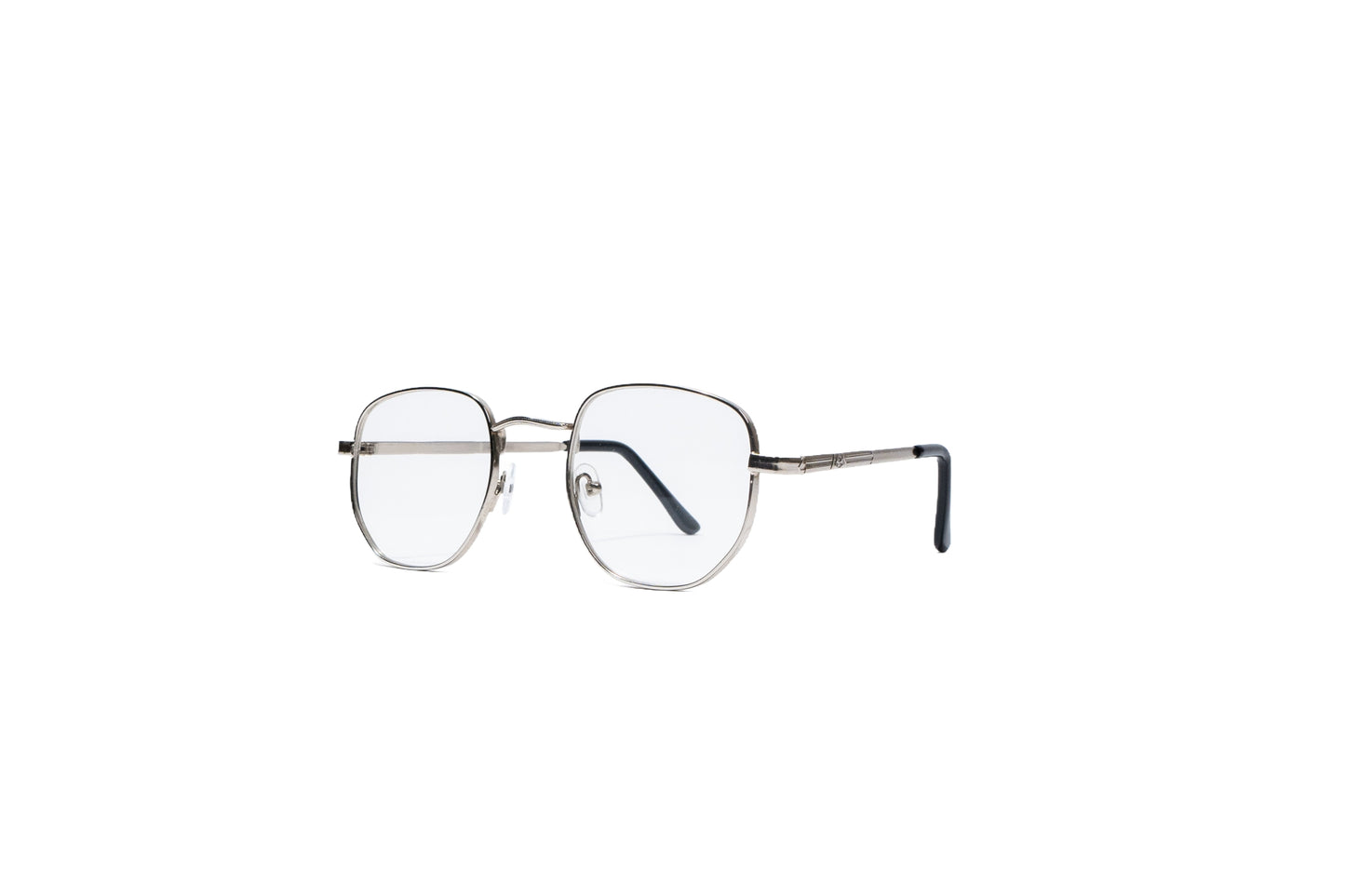 965. Unisex pentagon metal sunglass UV400 Retina protected cooling glass