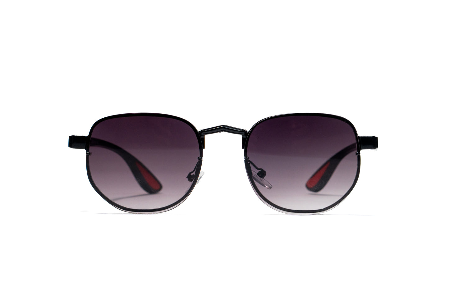 753. Men’s metal rimless Sunglass UV400 Retina protected cooling glass