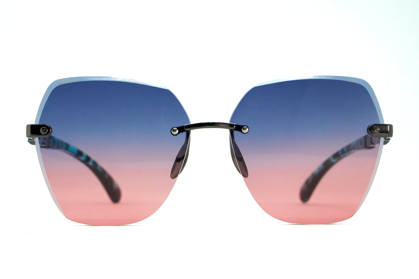 315. Celebrity Rimless diamond cut UV400 Retina protected cooling glass