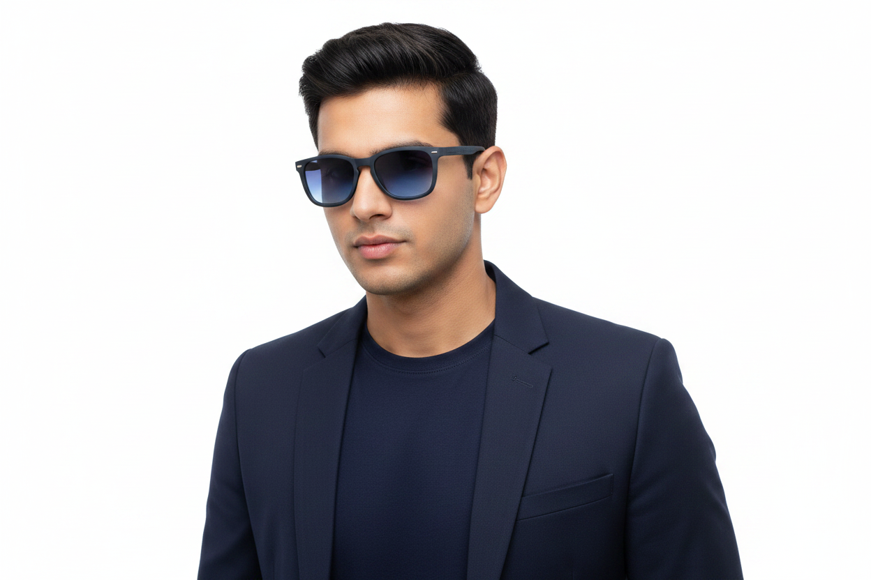 K24b. Men’s Celebrity sunglass UV400 Retina protected cooling glass