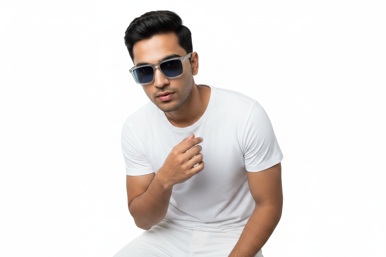 K23a. Men’s Celebrity sunglass UV400 Retina protected cooling glass