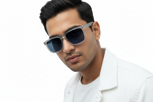 K23a. Men’s Celebrity sunglass UV400 Retina protected cooling glass