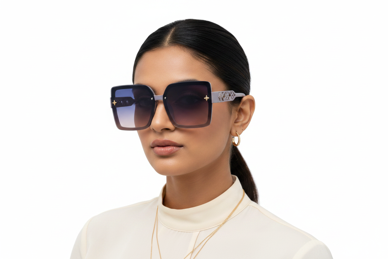 Q111A. Premium sunglass UV400 Retina protected cooling glass