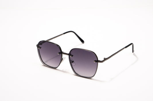 583. Celebrity metal body Rimless UV400 Retina protected cooling glass