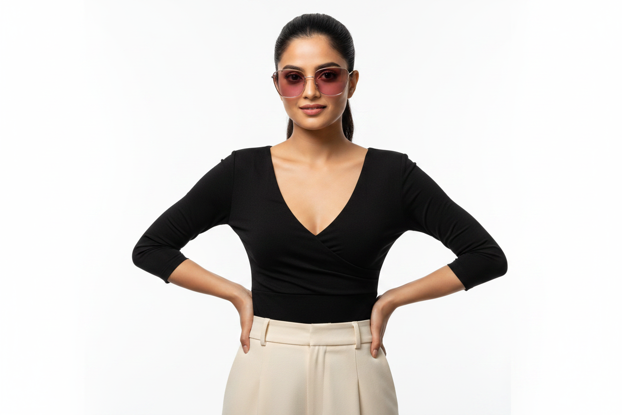Q129D. Premium metal sunglass UV400 Retina protected cooling glass