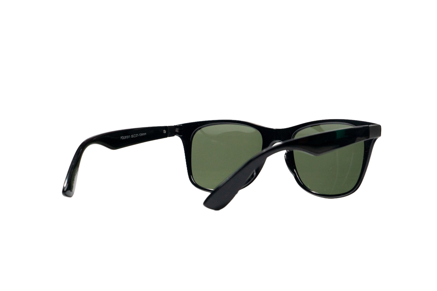 Q74. Men’s glossy black Polarised Sunglasses, UV400 Retina Protection,Cooling Shield
