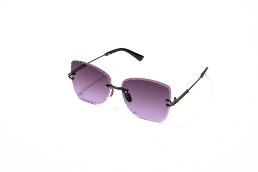 679. Celebrity Rimless diamond cut UV400 Retina protected cooling glass
