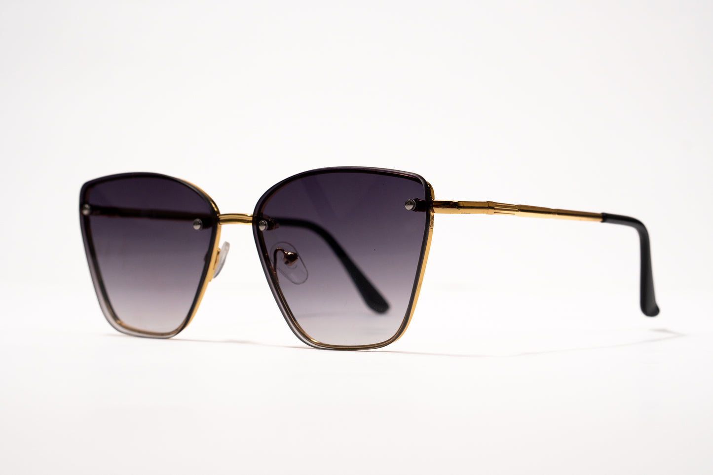 514. Celebrity metal body Rimless UV400 Retina protected cooling glass