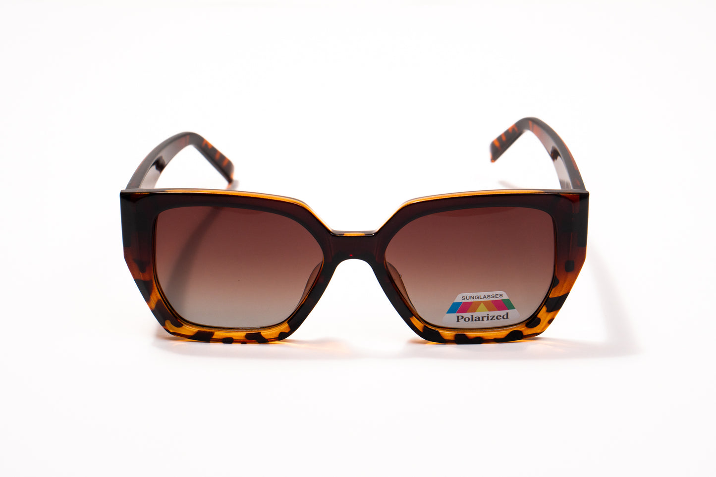 624. Hexagon polarized luxe animal Celebrity UV400 Retina protected cooling glass