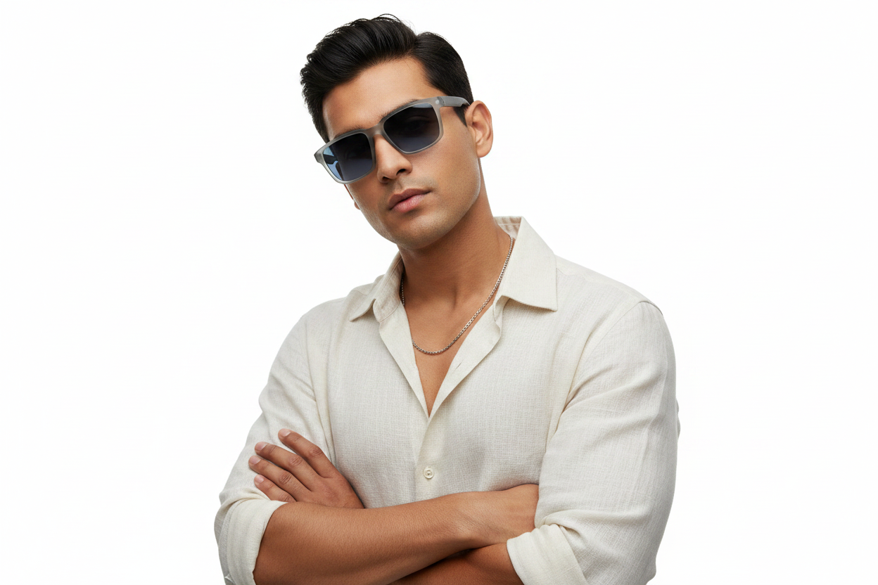 K56d. Men’s Celebrity sunglass UV400 Retina protected cooling glass