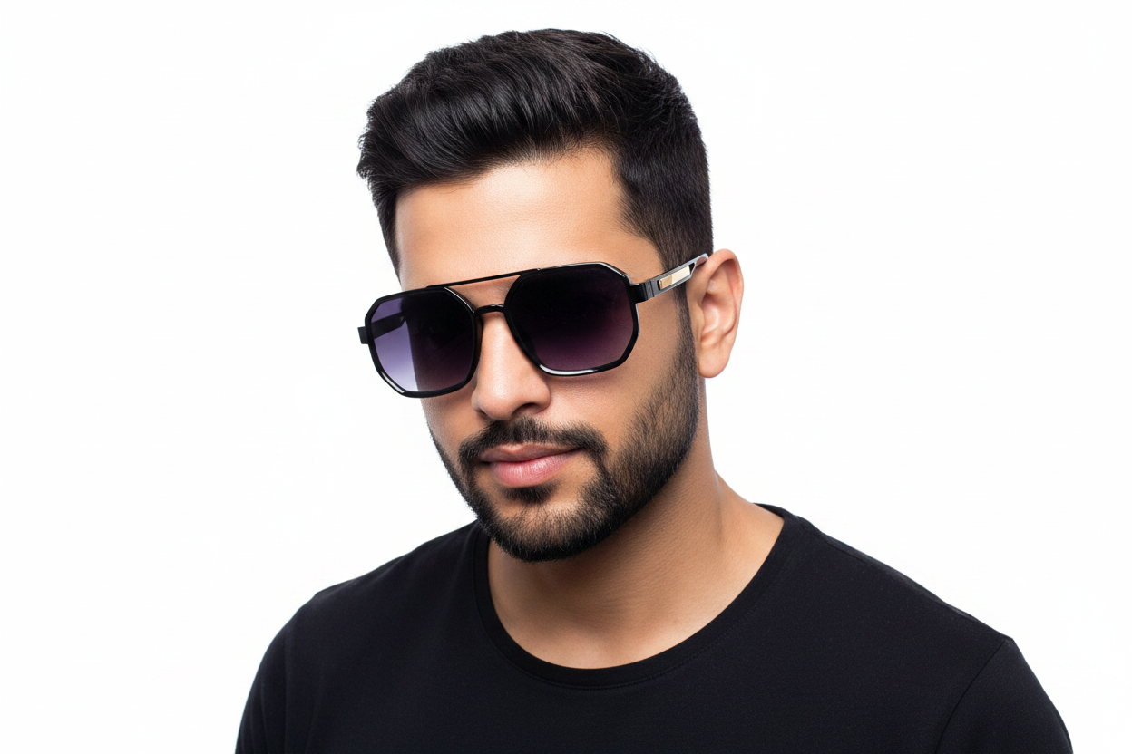 K132C. Men’s Exclusive Sunglasses UV400,Retina Protection,Cooling Shield