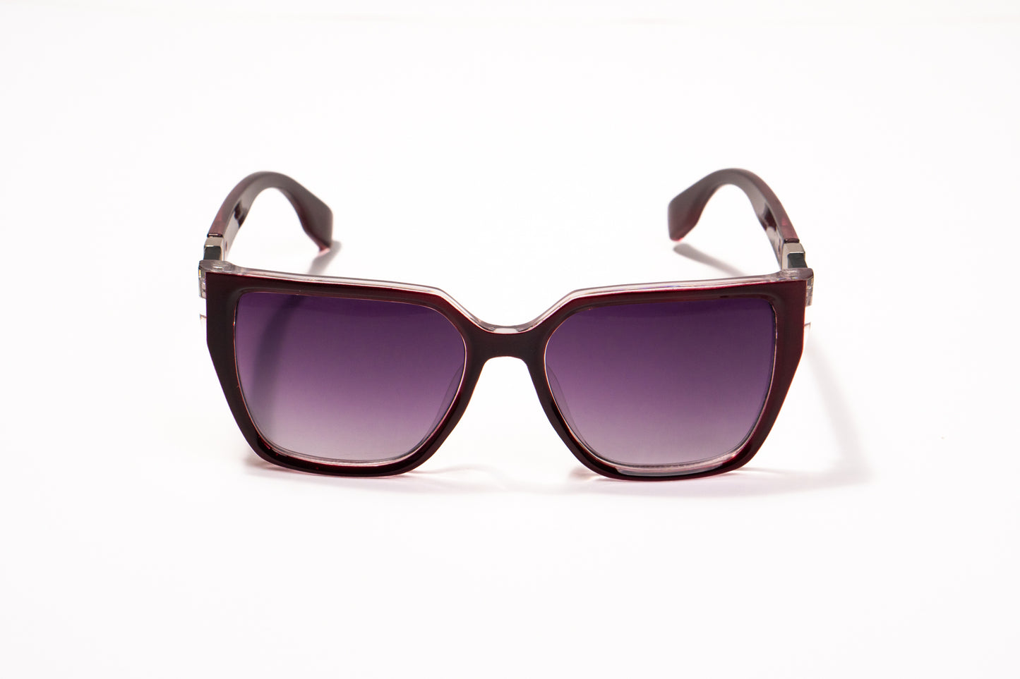 538. Square premium marron Celebrity UV400 Retina protected cooling glass