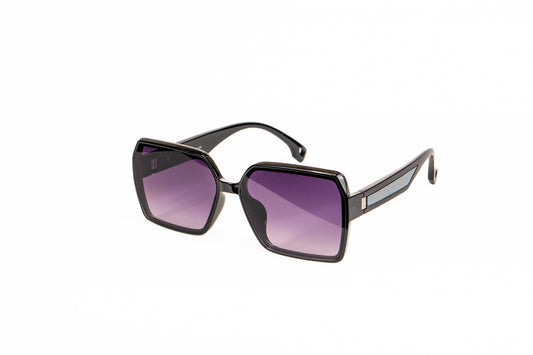 597.Square Primium black Celebrity UV400 Retina protected cooling glass