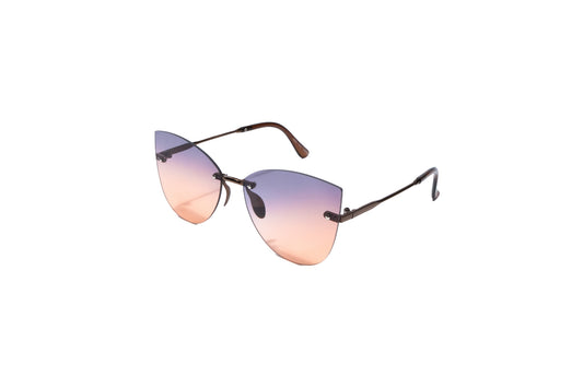 Q34E. Exclusive Rimless sunglass UV400 Retina protected cooling glass