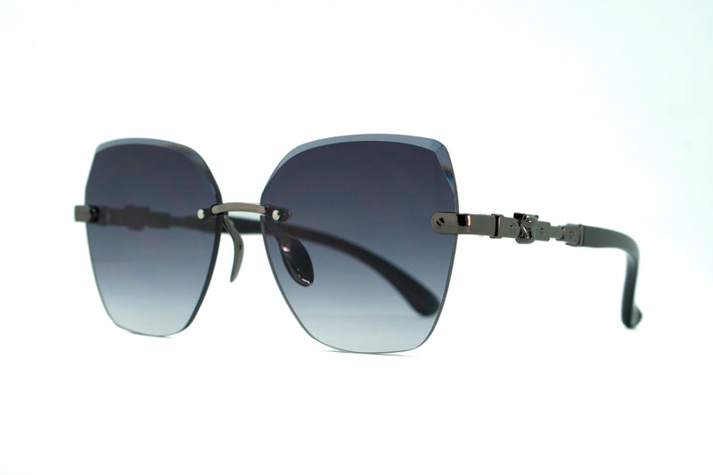 334. Celebrity Rimless diamond cut UV400 Retina protected cooling glass