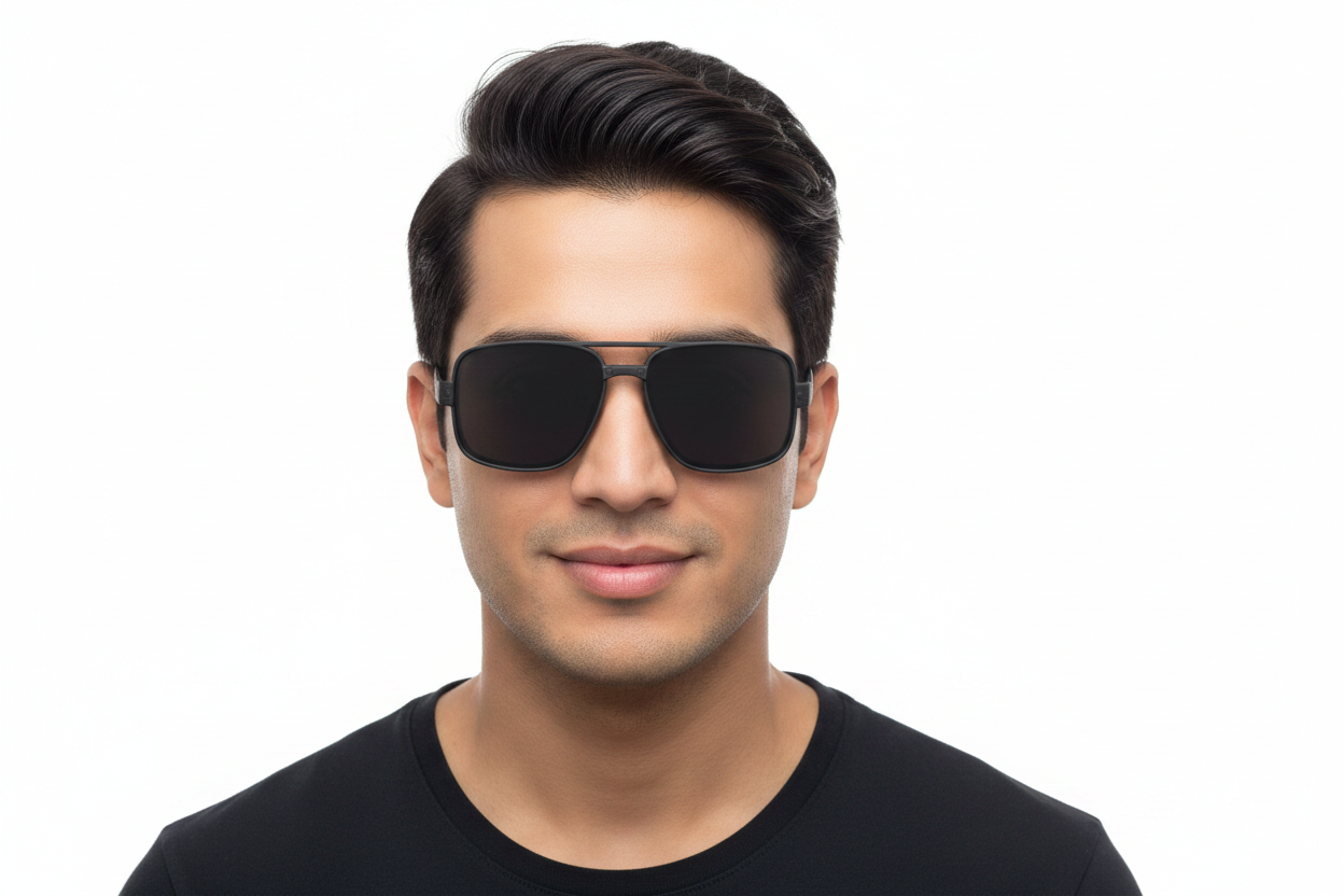 K142e. Men’s Celebrity sunglass UV400 Retina protected cooling glass