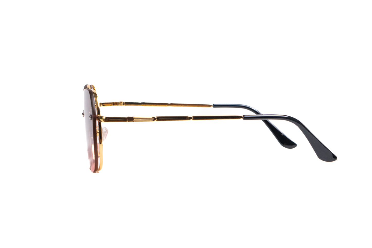 586. Celebrity metal body Rimless UV400 Retina protected cooling glass