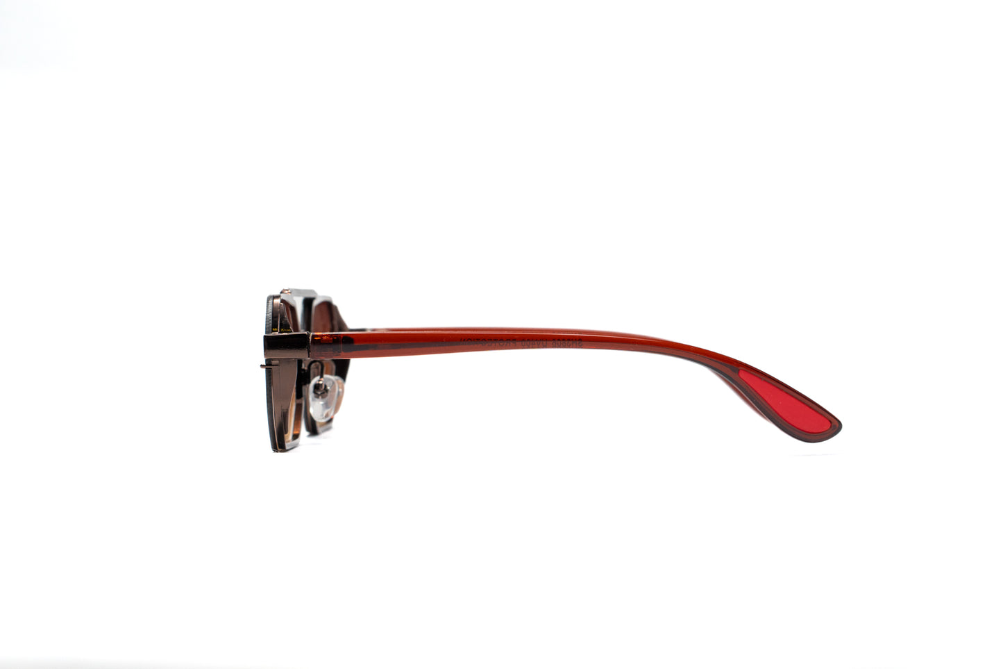 735. Men’s metal rimless Sunglass UV400 Retina protected cooling glass