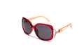 552. Butterfly Primium red peach Celebrity UV400 Retina protected cooling glass