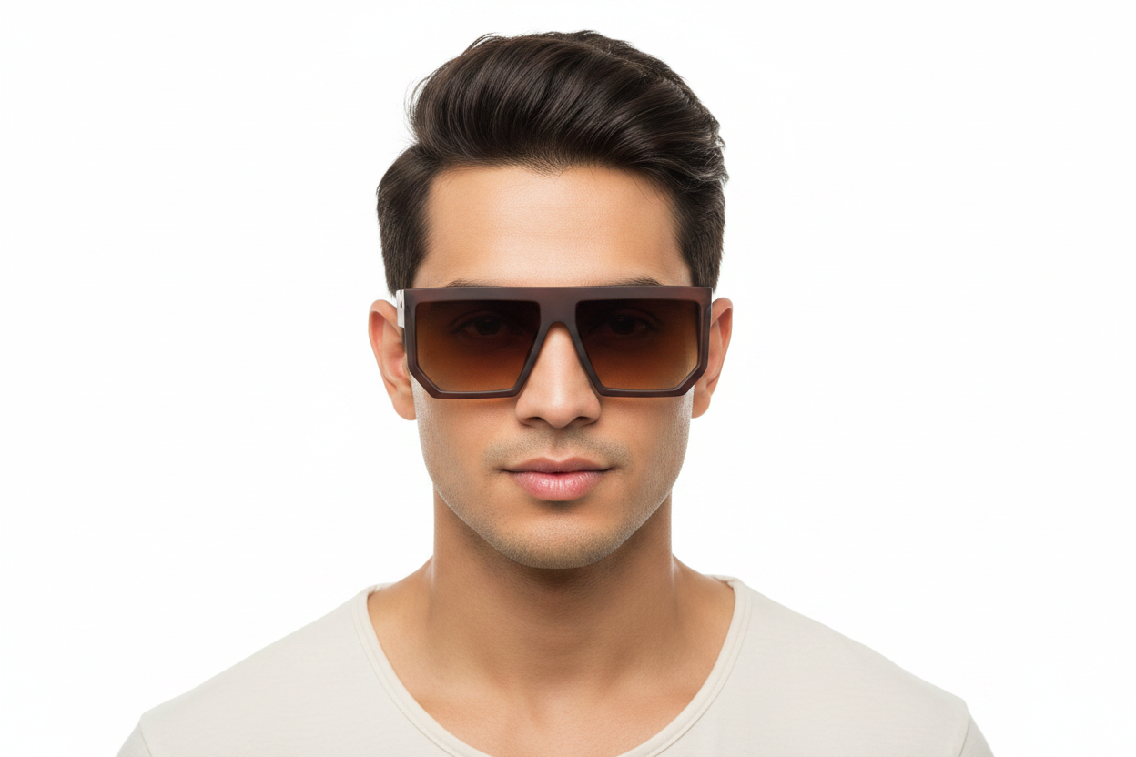 K143c. Men’s Celebrity sunglass UV400 Retina protected cooling glass