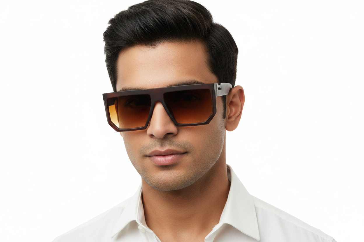 K143c. Men’s Celebrity sunglass UV400 Retina protected cooling glass