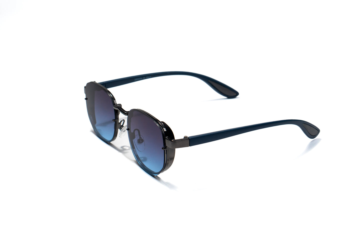 756. Men’s metal rimless Sunglass UV400 Retina protected cooling glass
