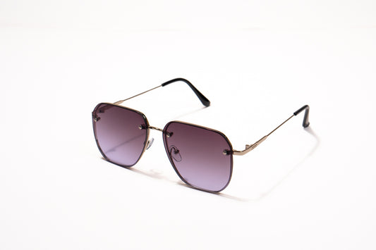 615. Mens Celebrity metal body Rimless UV400 Retina protected cooling glass