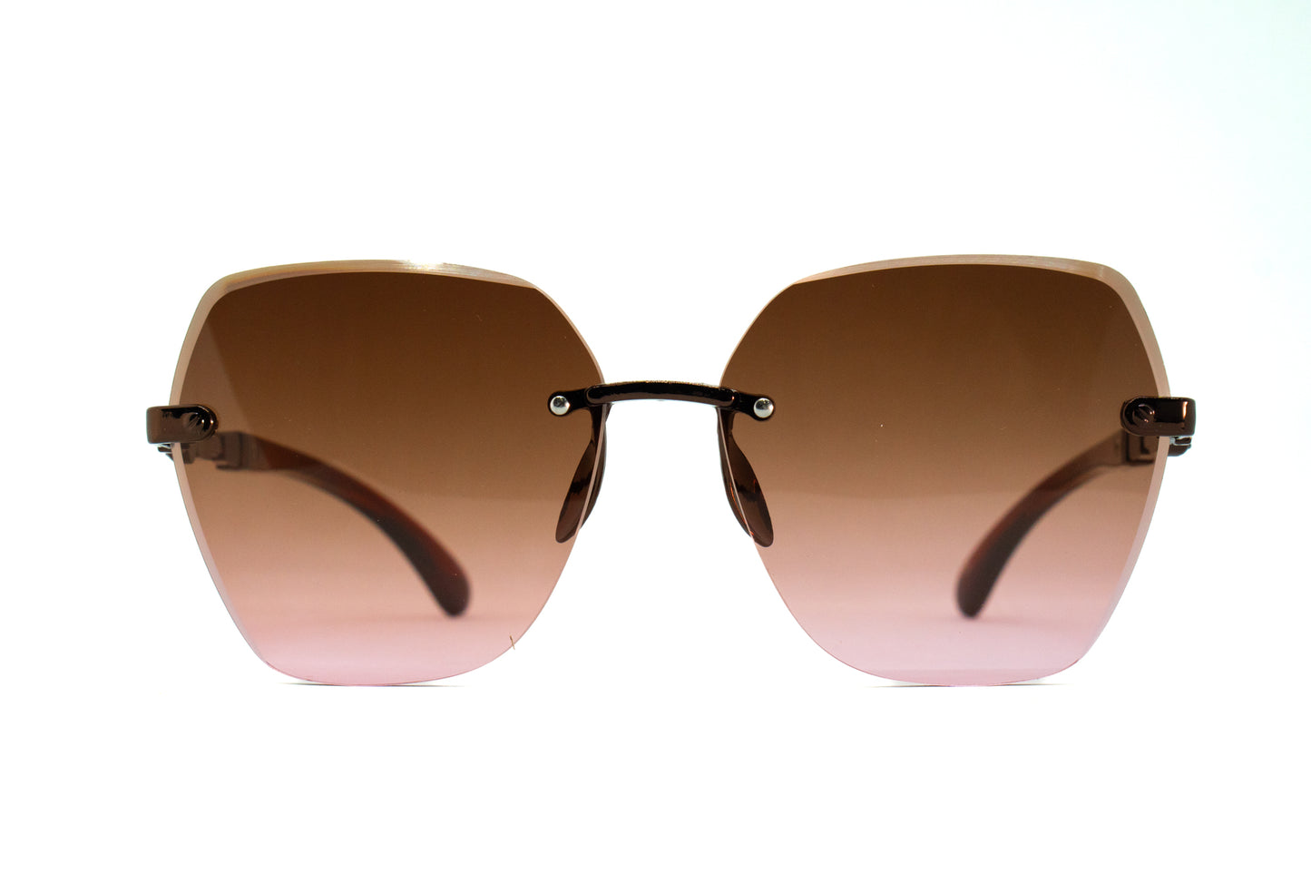 321. Celebrity Rimless diamond cut UV400 Retina protected cooling glass