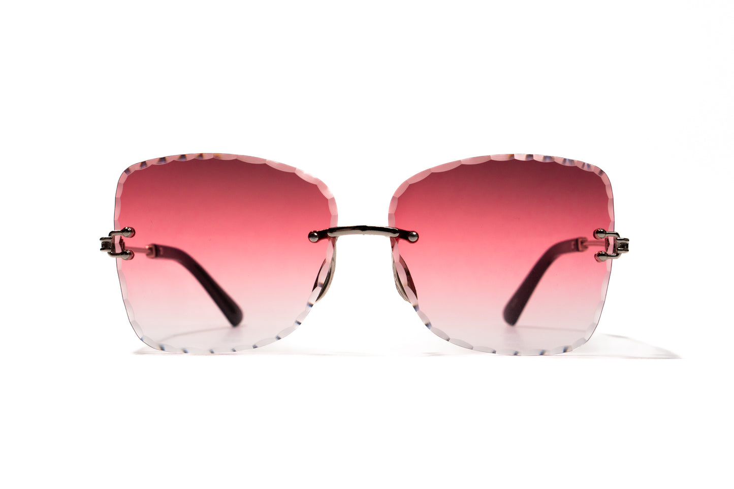 681. Celebrity Rimless diamond cut UV400 Retina protected cooling glass
