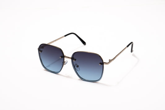 581. Celebrity metal body Rimless UV400 Retina protected cooling glass