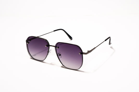 618. Mens Celebrity metal body Rimless UV400 Retina protected cooling glass