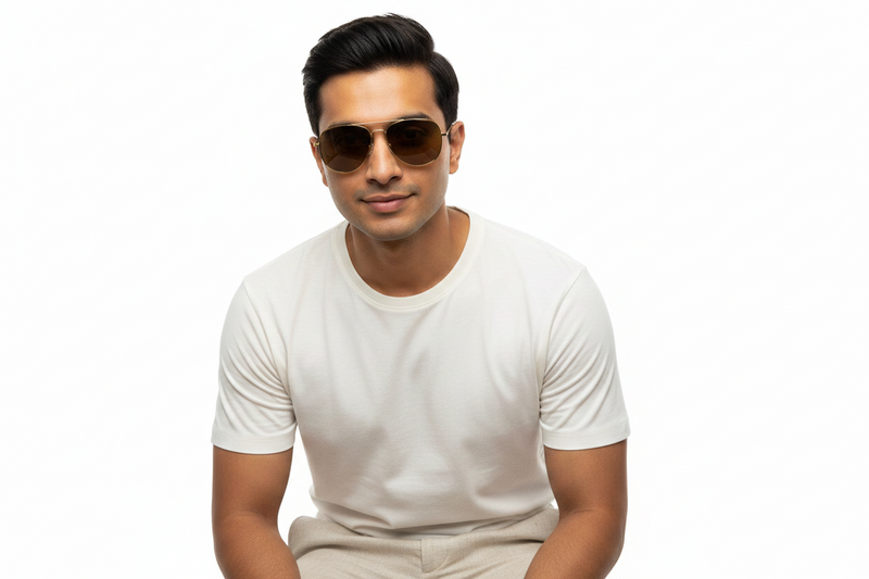 K357. Men’s Celebrity sunglass UV400 Retina protected cooling glass
