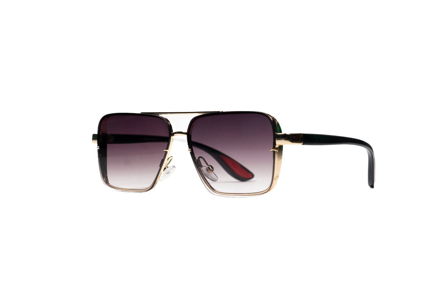 786. Men’s metal rimless Sunglass UV400 Retina protected cooling glass