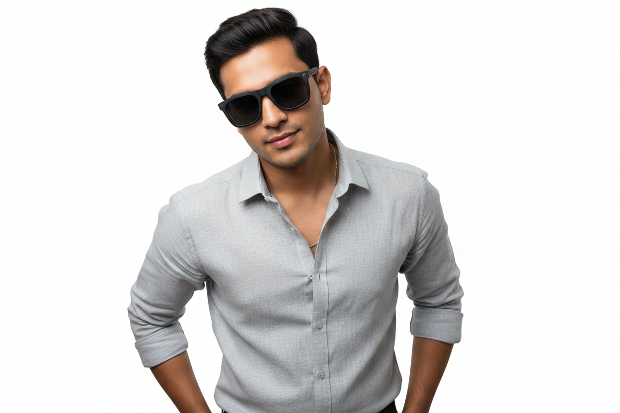 198. Men’s Celebrity sunglass UV400 Retina protected cooling glass