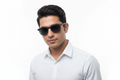 K96B. Men’s wayfarer Celebrity sunglass UV400 Retina protected cooling glass
