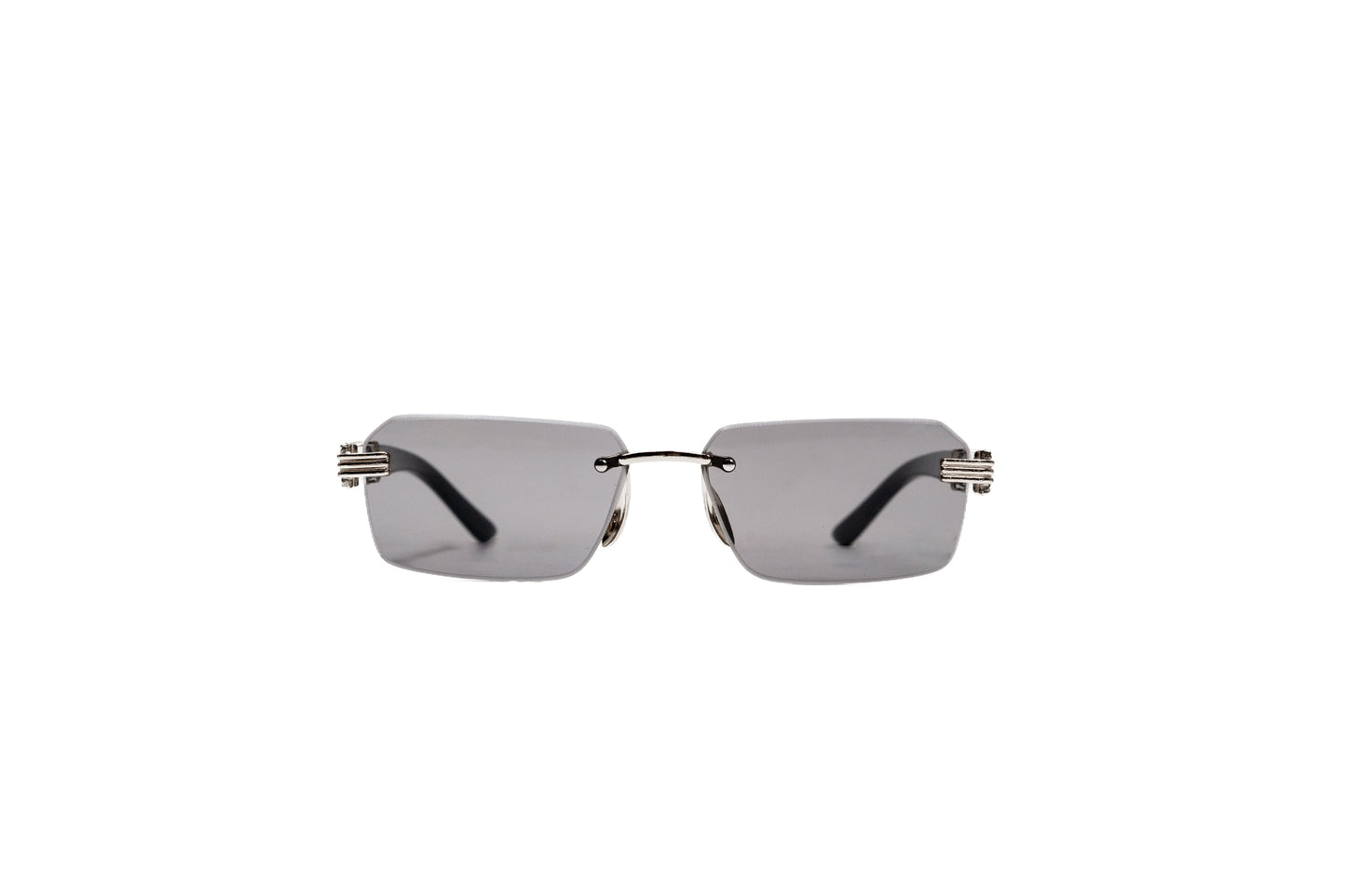 982b. Unisex Rimless sunglass UV400 Retina protected cooling glass