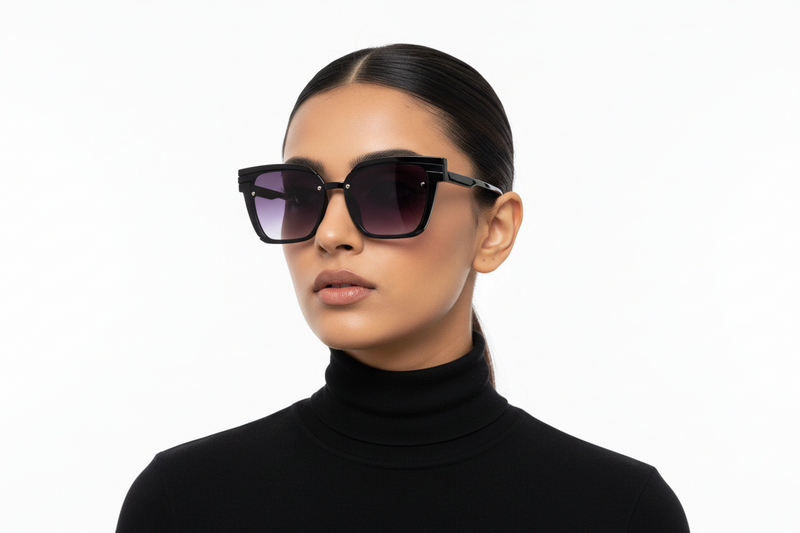 Q107B. Celebrity stylish sunglasses UV400 Retina protected cooling glass