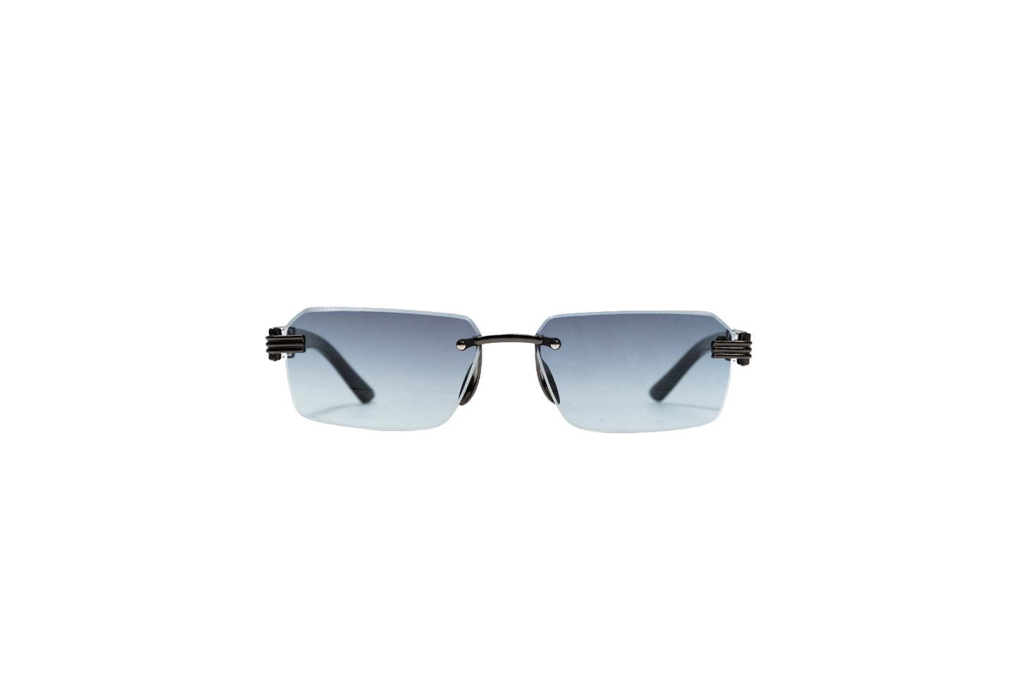 981. Unisex Rimless sunglass UV400 Retina protected cooling glass