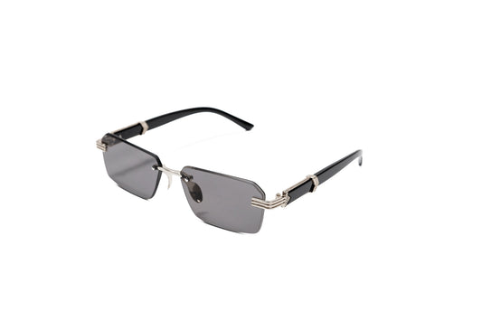 982. Unisex Rimless sunglass UV400 Retina protected cooling glass