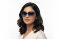 212. Celebrity stylish sunglasses UV400 Retina protected cooling glass