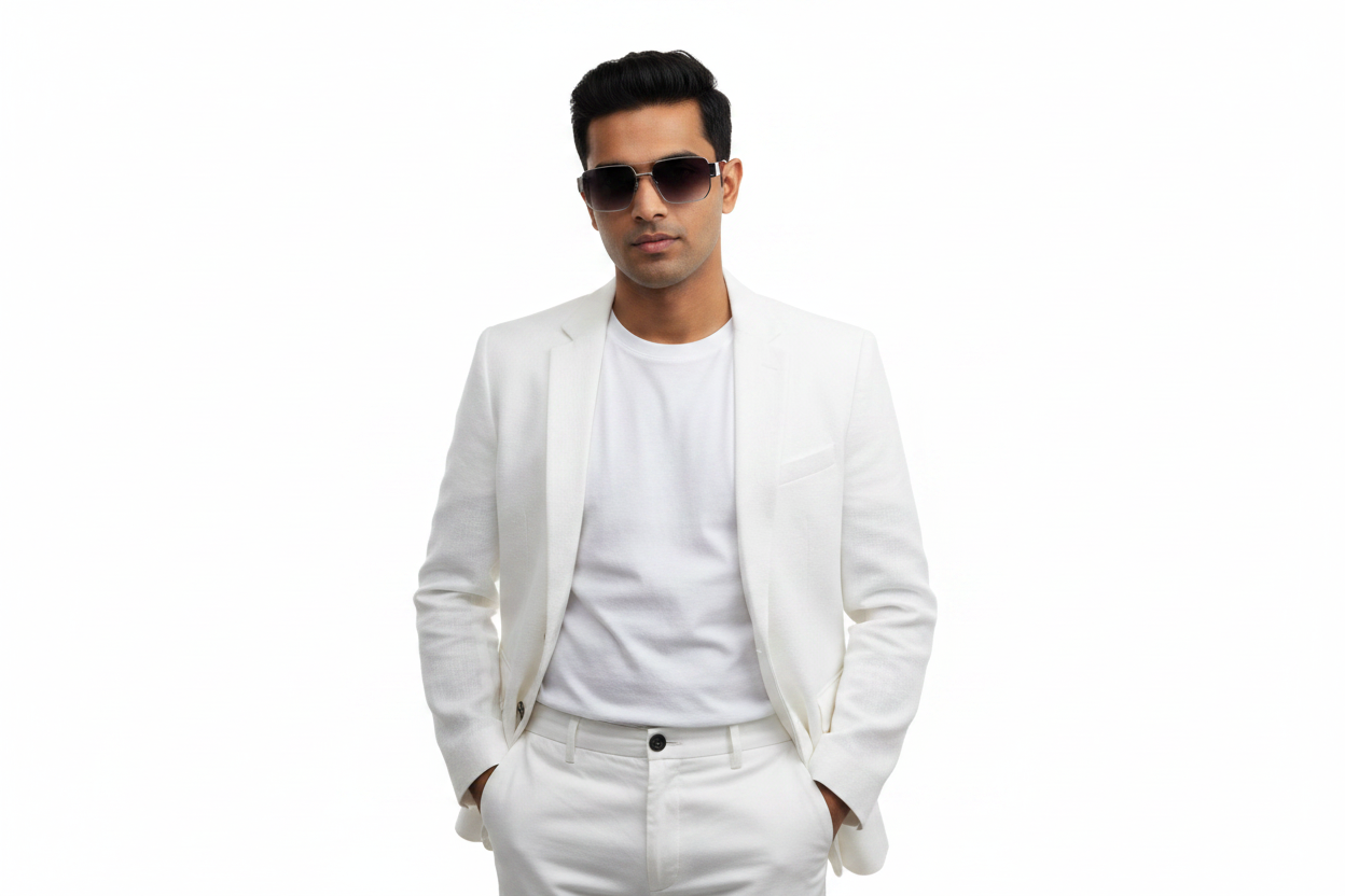 K139D. Men’s Exclusive metal Sunglasses UV400,Retina Protection,Cooling Shield